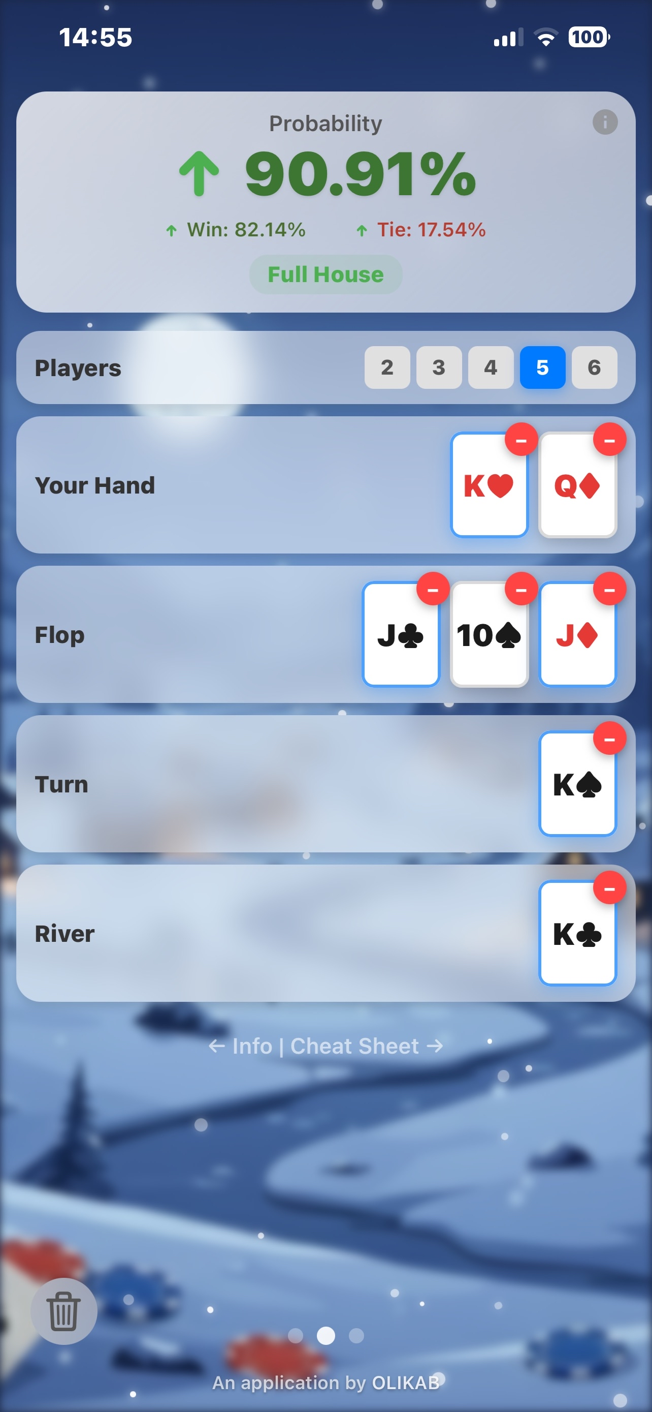 Texas Holdem Cards screenshot 1